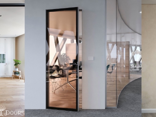 Interroom doors with mirrors and glass - functionality and style in your interior