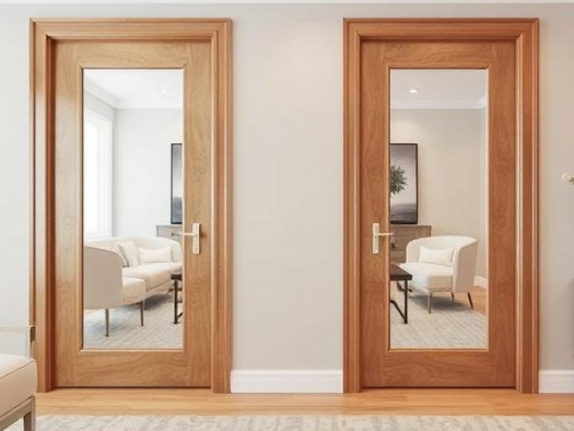 Mirrored Interior Doors: Stylish and Practical Solutions