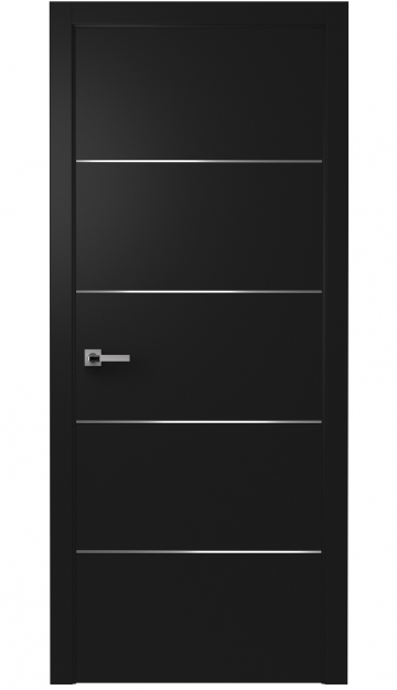 Image Kosmo Interior Door Diablo Black 1