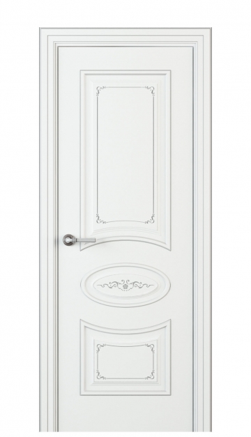 Image Amelia Interior Door Italian Enamel White 1