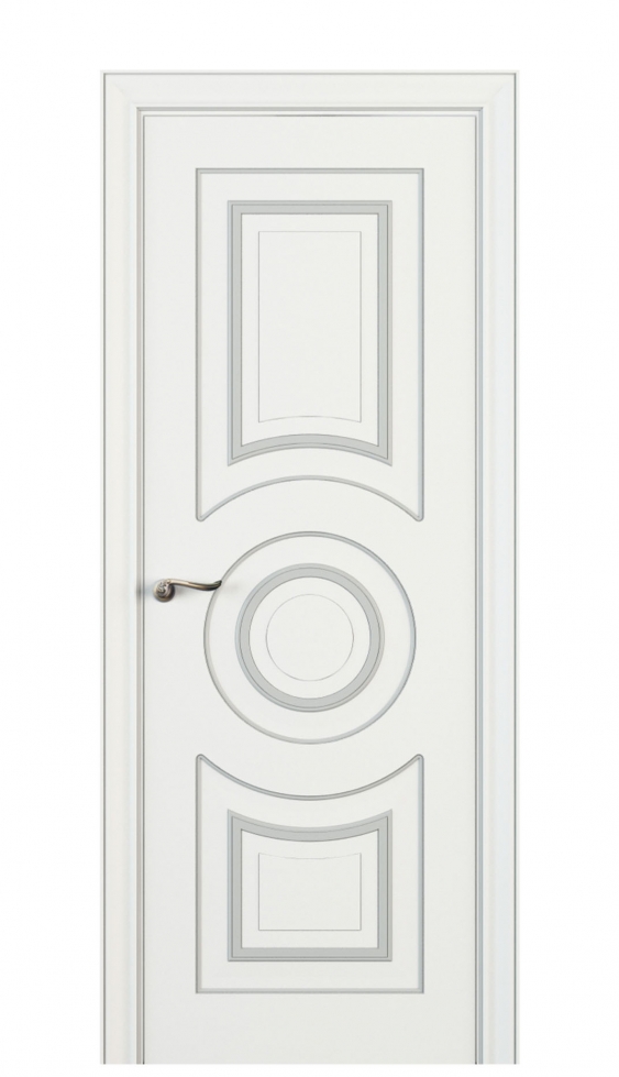 Image Viola Interior Door Italian Enamel White 1