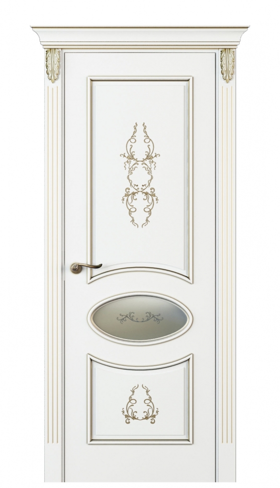 Image Nikkolo Inserto Interior Door Italian Enamel White 1