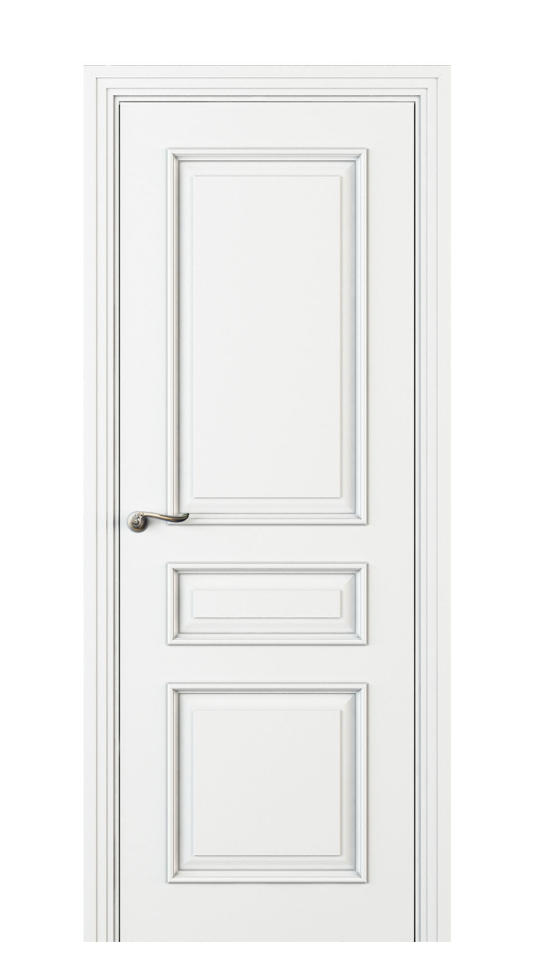 Image Fellini Interior Door Italian Enamel White 0