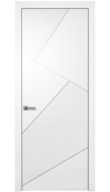 Arto Interior Door Italian Enamel White / White Ash