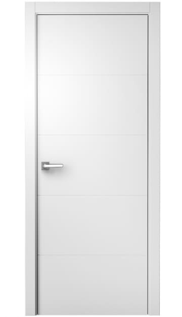 Image Simpla Interior Door White Italian Enamel 1