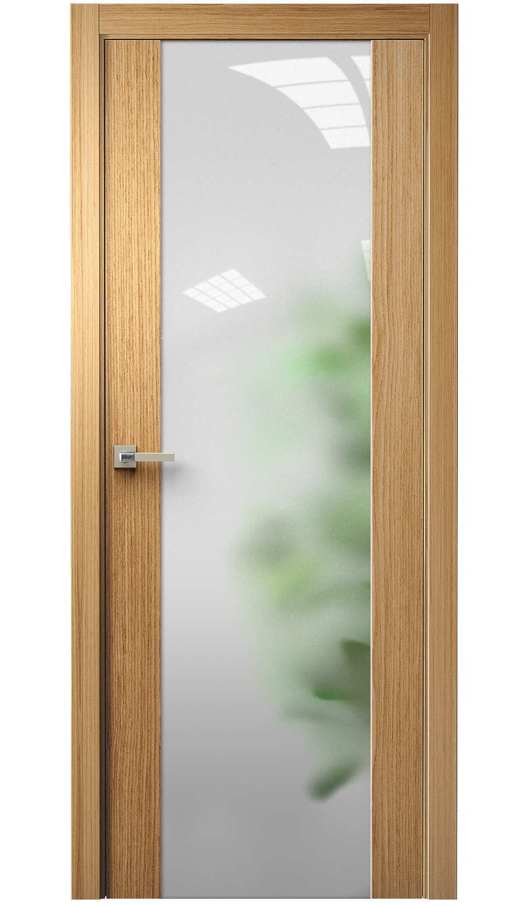 Image Vetra Interior Door Natural Oak / Frosted Glass 0