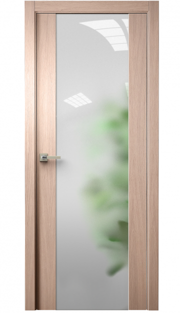 Image Vetra Interior Door Brushed Oak Tone 12 / Frosted Glass 1