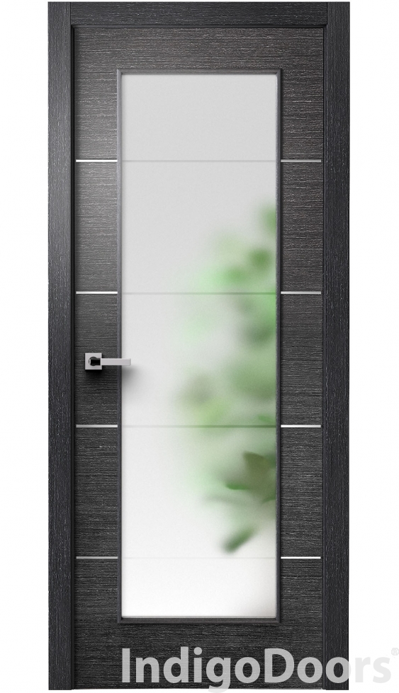 Image Versa Vetro Interior Door Black Apricot 2