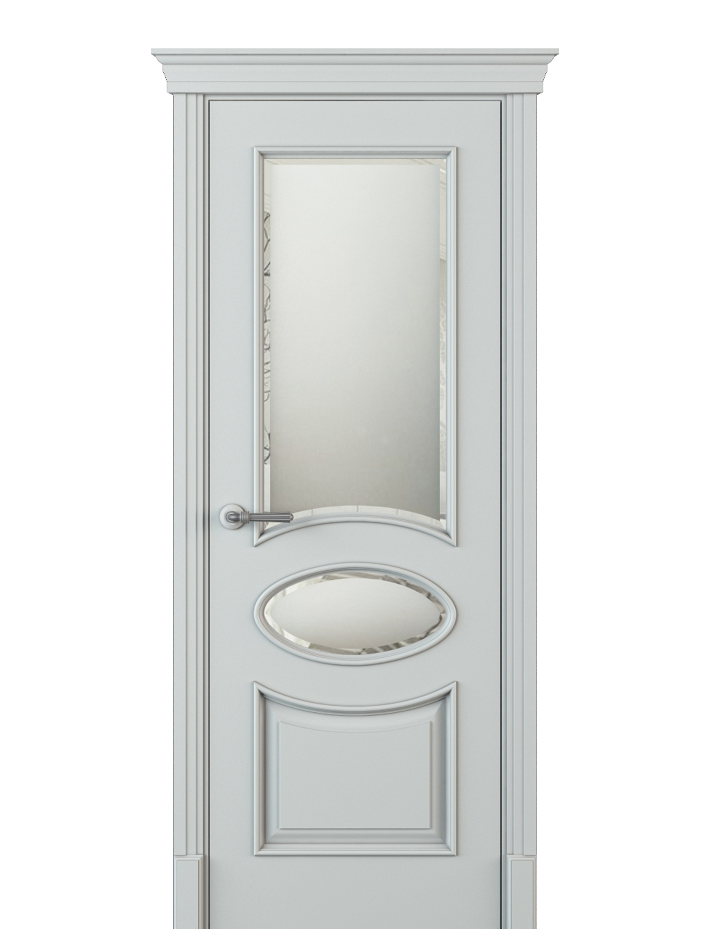 Image Formazza Vetro Duo Interior Door Italian Enamel 7035 1