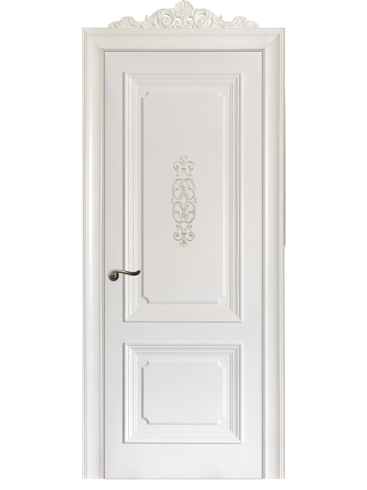 Image Floridia Fasonado Interior Door Italian Enamel White 1