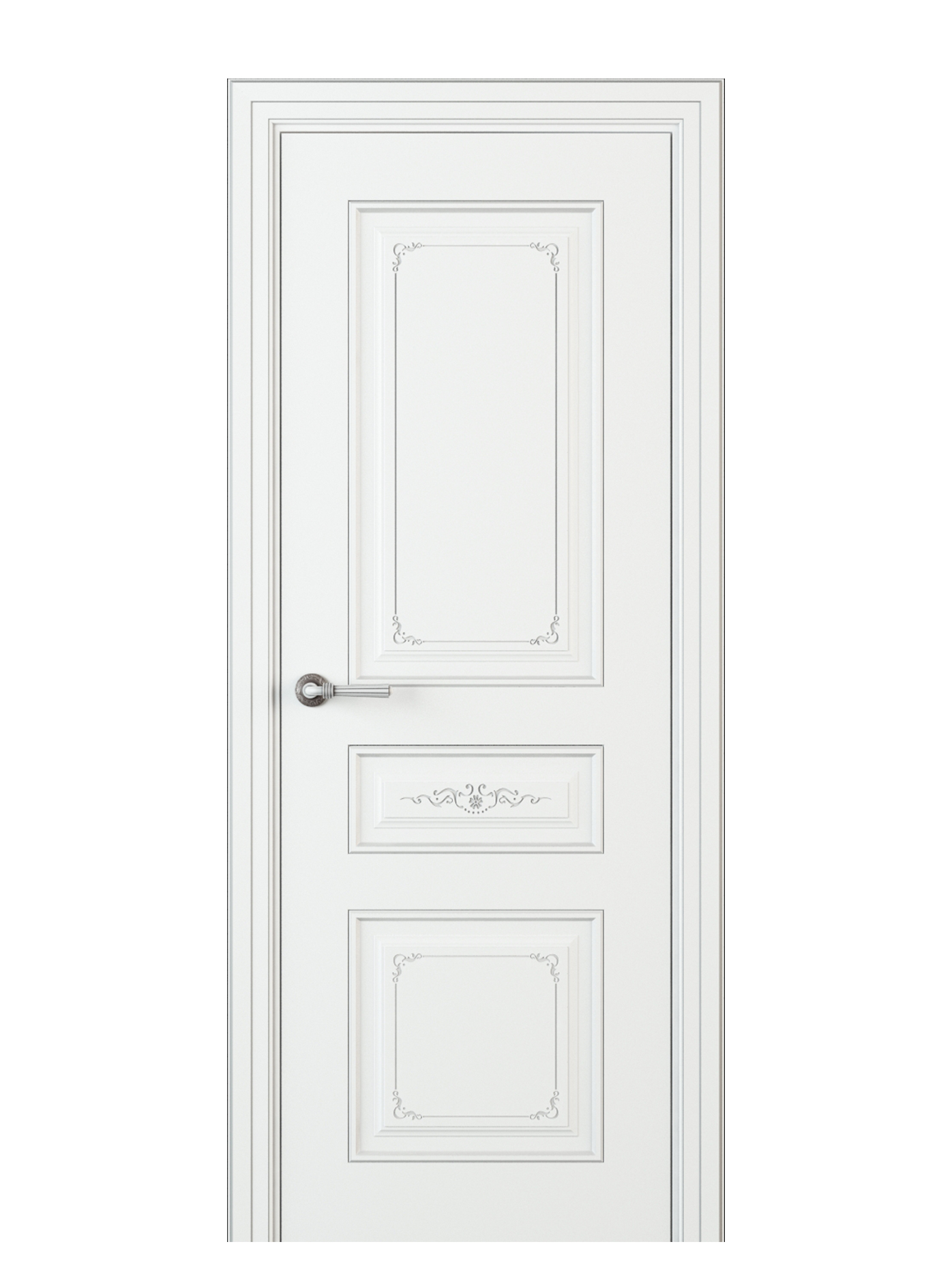 Image Fabrizia Interior Door Italian Enamel White 1
