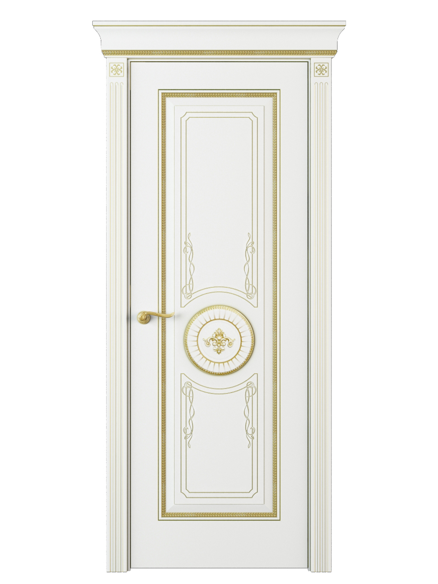 Image Fontanella Interior Door Italian Enamel White 1