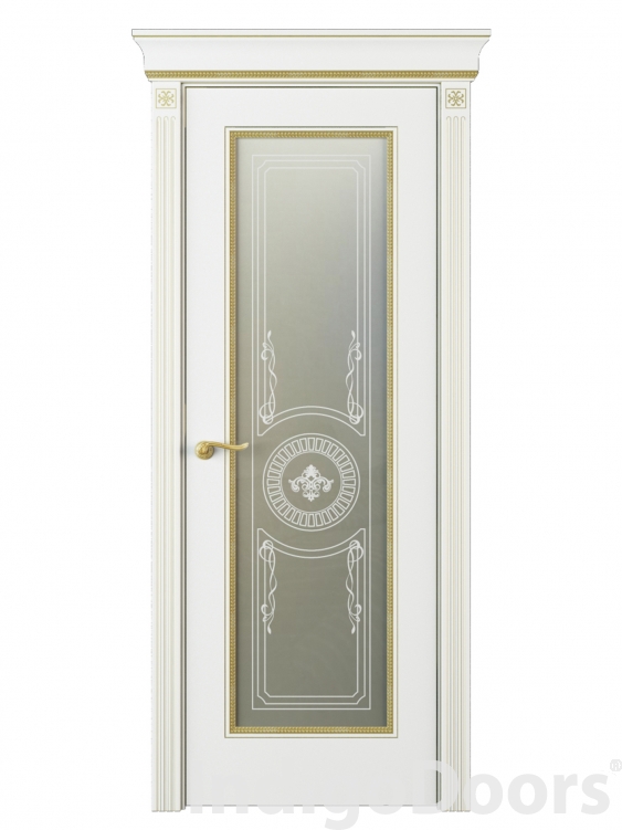 Image Fontanella Vetro Interior Door Italian Enamel White 2