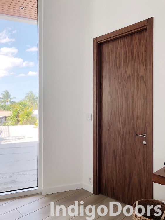 Image Unica Interior Door American Walnut 3