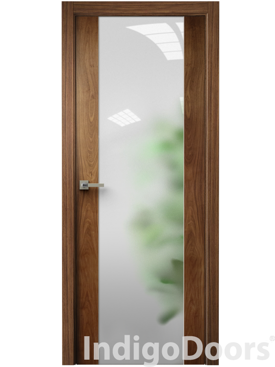 Image Vetra Interior Door American Walnut / Frosted Glass 2