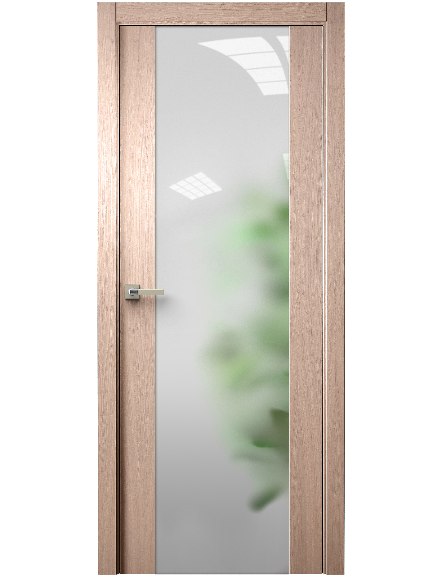 Image Vetra Interior Door Brushed Oak Tone 12 / Frosted Glass 1