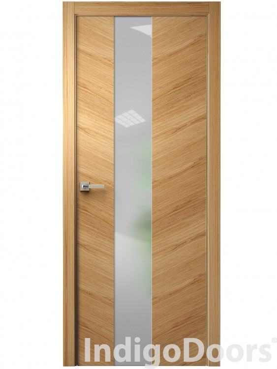 Image Tera V Vetro Interior Door Natural Oak 2