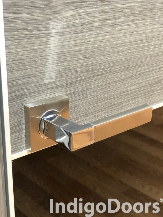 Image European Handle ETHNO satin nickel / polished chrome 3