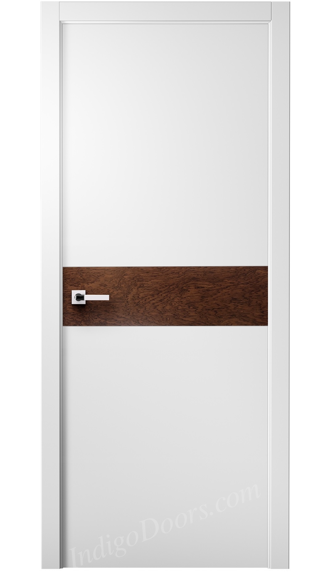Image Radika Interior Door Royal White / Bubinga 1