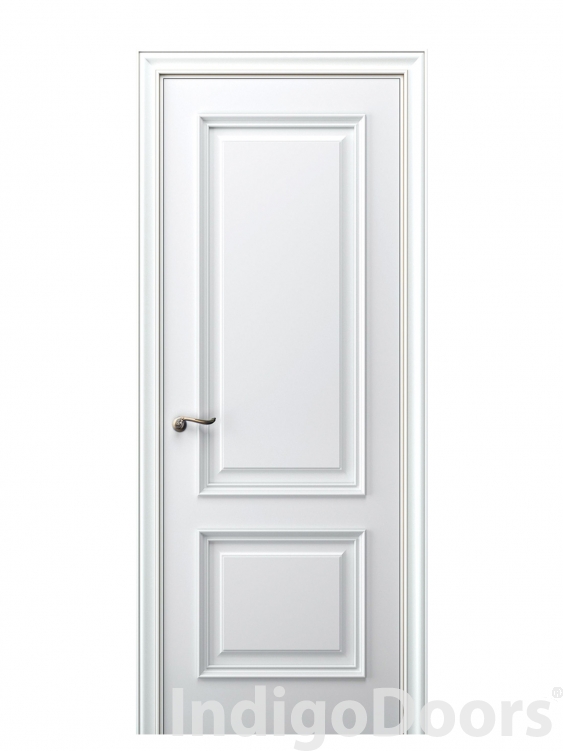 Image Nola Interior Door Italian Enamel White 2