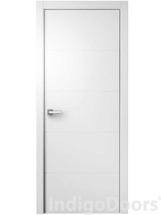 Image Simpla Interior Door White Italian Enamel 2