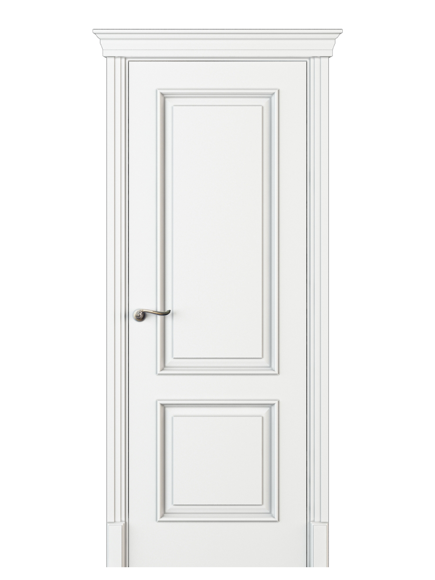 Image Madia Interior Door Italian Enamel White 1