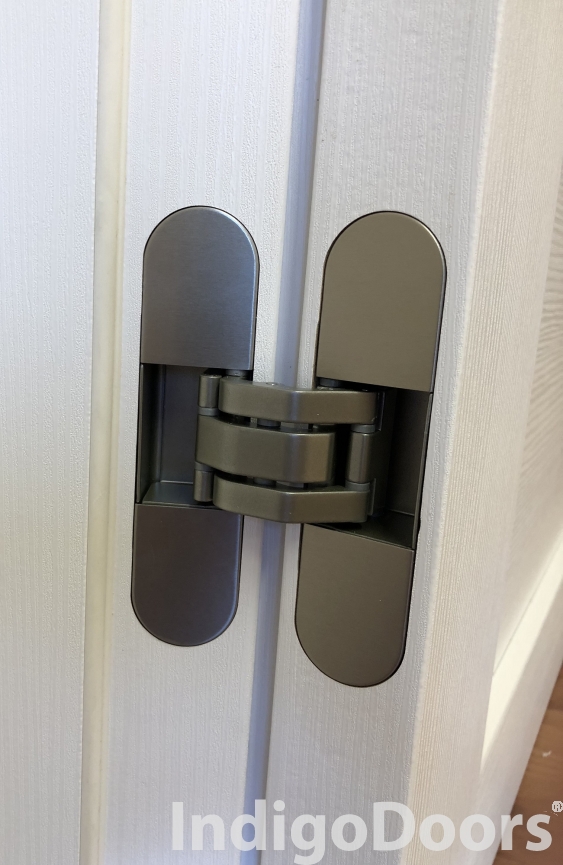 Image Tia Interior Door Bianco Noble/Frosted Glass 5