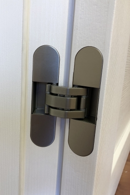 Image Tia Interior Door Bianco Noble/Frosted Glass 5