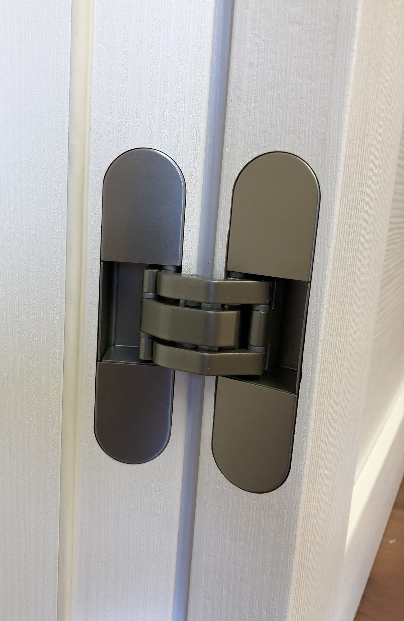 Image Tia Interior Door Bianco Noble/Frosted Glass 4