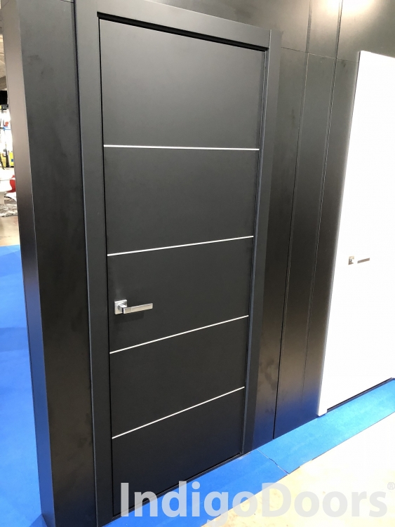 Image Kosmo Interior Door Diablo Black 5