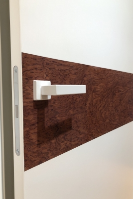 Image Radika Interior Door Royal White / Bubinga 3