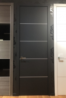 Image Kosmo Interior Door Diablo Black 4