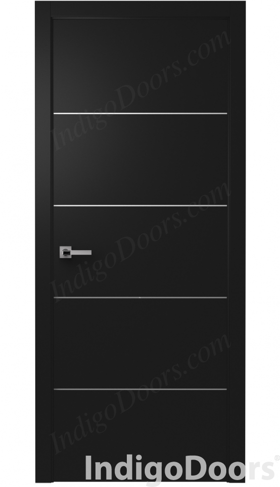 Image Kosmo Interior Door Diablo Black 2