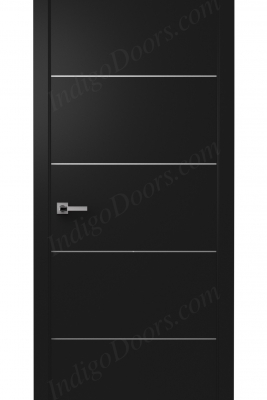 Image Kosmo Interior Door Diablo Black 2