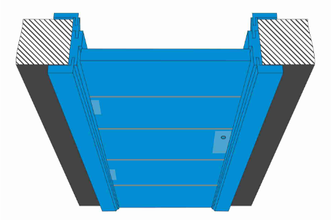 Pre-hung door
